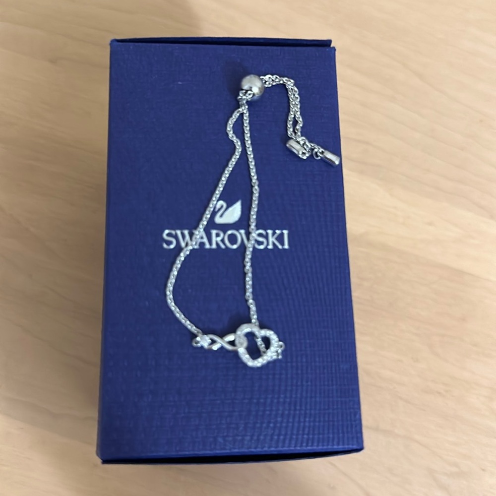 Swarovski Infinity bracelet